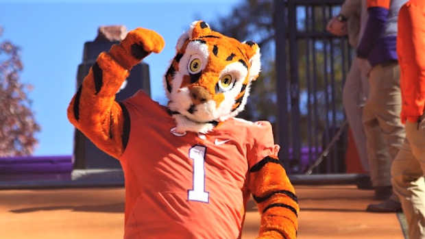 The Clemson Tiger Mascot